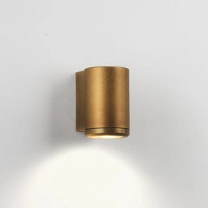 Antique Brass One Way Cylinder Wall light