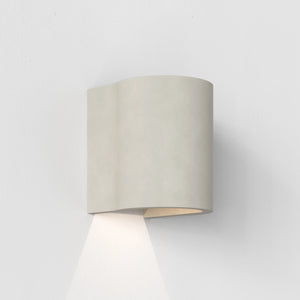 Coastal Concrete Modern Wall Light