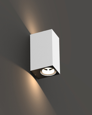 Prism Exterior Wall Light | Assorted Finish