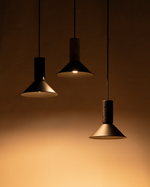 Conical Stone Suspended Pendant | Buzao
