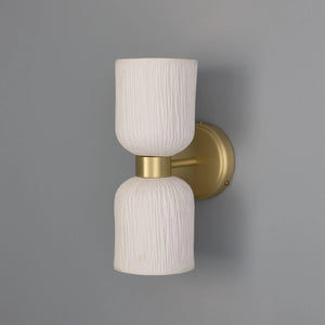 Ceramic Cylindrical Double Wall Light