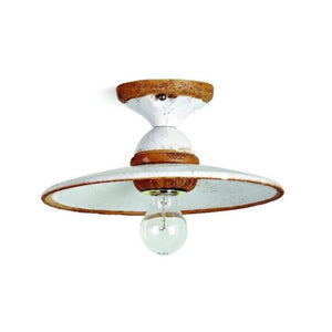 Maiolica Dish Ceiling Light