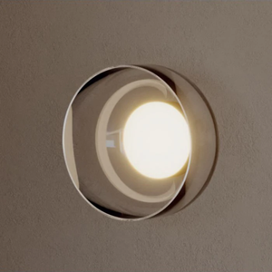 Rounded Glass Wall Light