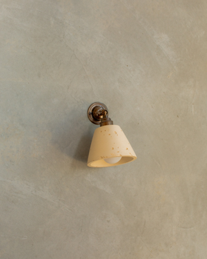 Adjustable Concrete Cone Wall Light