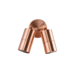 Adjustable Double Cylindrical Spot Light | Copper | TRIColour