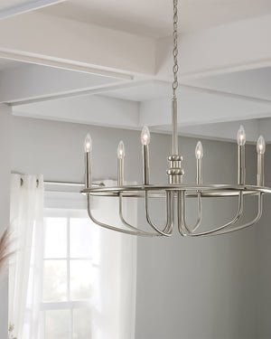 Angular 6 Light Candle Chandelier