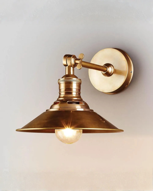 Antique Adjustable Wall Lamp | Brass
