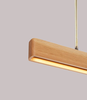 Australian Solid Timber Linear Pendant | Lighting Collective