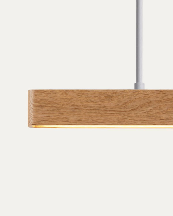 1200mm / American Oak / Brushed Brass