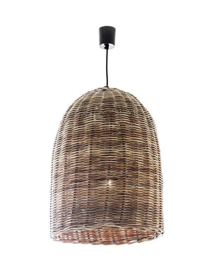 Bell Rattan Pendant Light Lighting Collective Large 