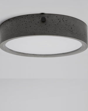 Industrial Concrete Round Ceiling Light | Bentu | SALE