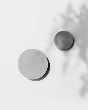Floating Concrete Eclipse Wall Light | Bentu 02 | Small and Large