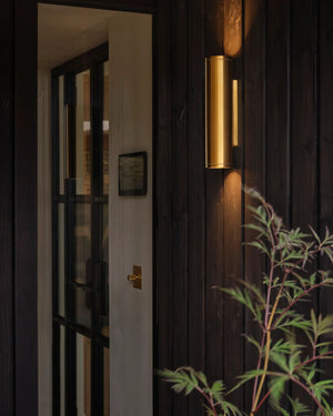 Coastal Grade Contemporary Wall Light A3 | PVD Brass | Lighting Collective