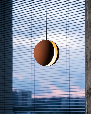 Cast Earth Spherical Pendant | Nongzao