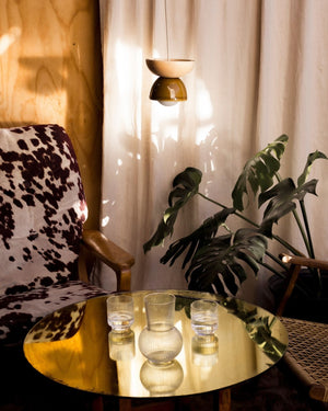 Ceramic Dome Suspended Pendant | Terra 00