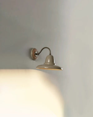 Ceramic Gooseneck Wall Light 