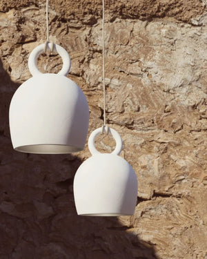 Ceramic Spanish Bell Pendant Light | Calo