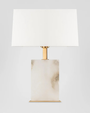 Classic Alabaster Table Lamp | Lighting Collective | turned off
