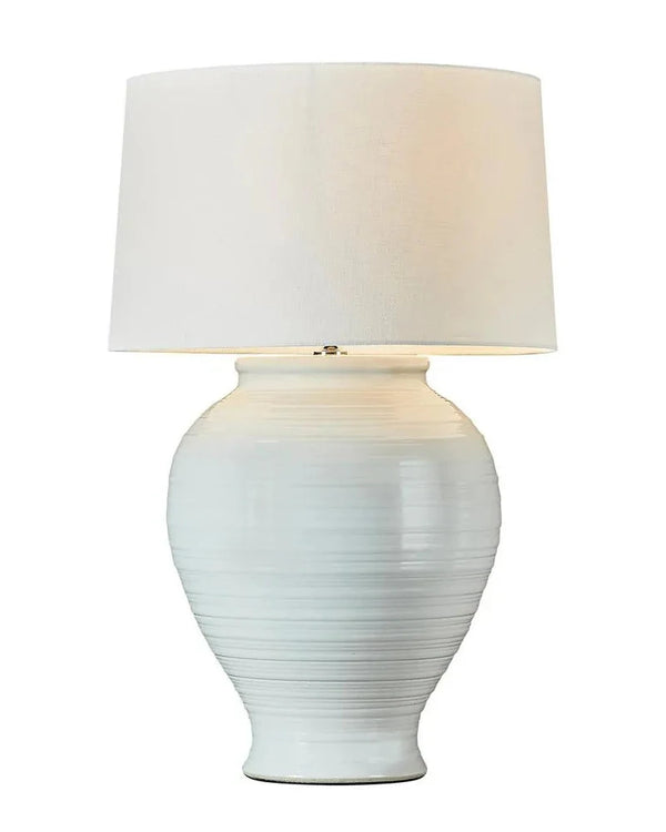 Classic Glazed Ceramic Table Lamp