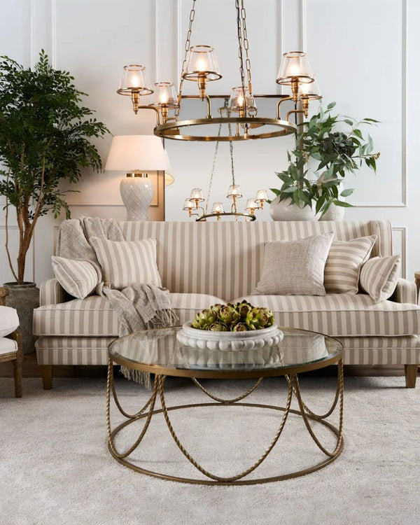 Classic Ring Brass Chandelier
