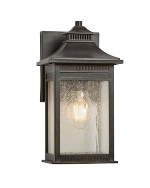 Classic Seeded Glass Lantern Wall Light | 1 Light or 2 Light