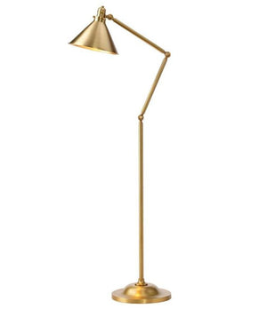 Conical Shade Adjustable Floor Lamp