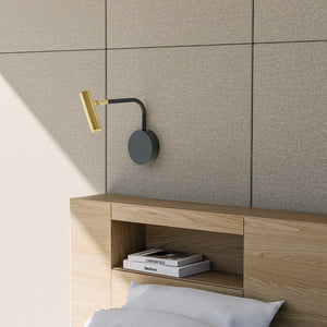 Contemporary Matte Black Spotlight | Bedroom | Lighting Collective