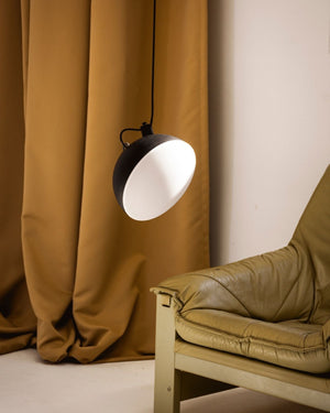 Contemporary Demi Globe Pendant Light