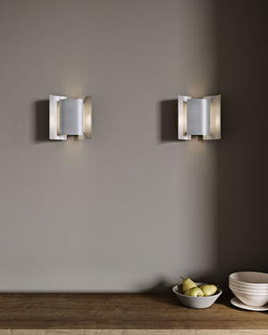 Contemporary Designer Plated Wall Light