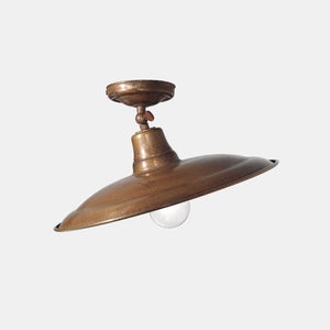 Vintage Plate Adjustable Ceiling Light | Lighting Collective