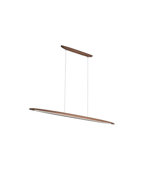 Curved Timber Linear Pendant