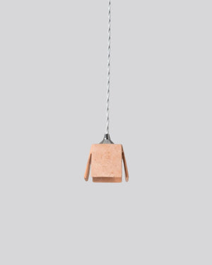 Decorative Square Ceramic Pendant