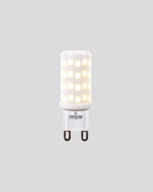 Dimmable G9 LED | Frosted | 5W | 3000k | Light On