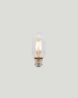 Dimmable B22 LED Short Filament | T45 | 3W | 2200K