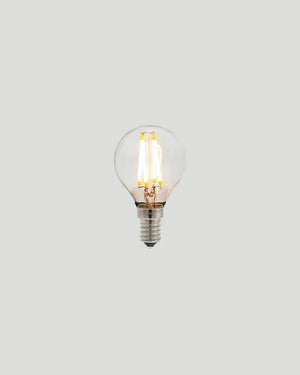 Dimmable E14 LED | G45 | 4W | 3000K Clear