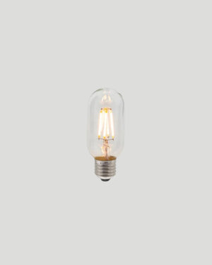 Dimmable E27 LED Short Filament | T45 | 3W | 2200K