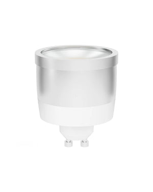Dimmable GU10 LED globe side view