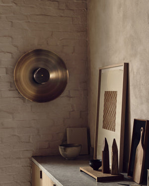 Disc Orb Wall Light