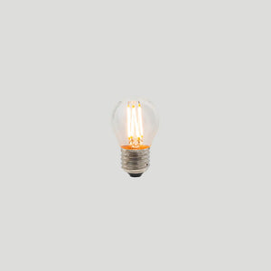 Light bulb on a white background