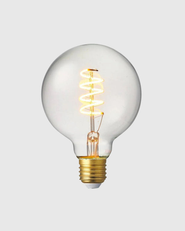Dimmable E27 LED Spiral | G95 | 4W | 2200K