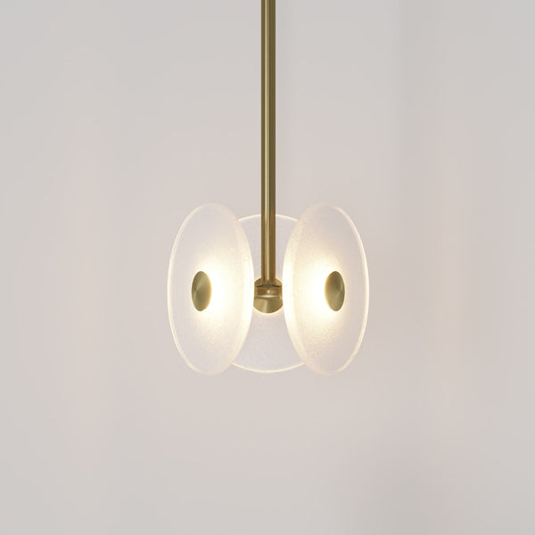 Frosted / Brass