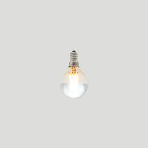 Dimmable E14 LED Silver Cap | G45 | 3W | 2200K | NOT STOCKED