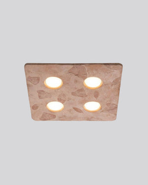 Geometric Ceramic Ceiling Light | Assorted Finishes