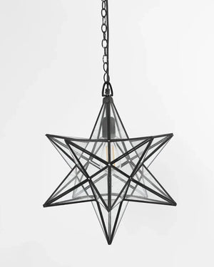Geometric Glass Pendant Light