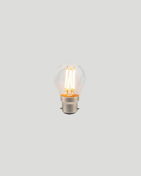 Dimmable B22 LED | G45 | 3W | 2200K
