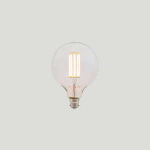 Dimmable B22 LED | G125 | 8W | 2200K