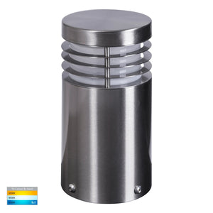 Stainless Steel Modern Bollard Light | Assorted Finish | TRIColour