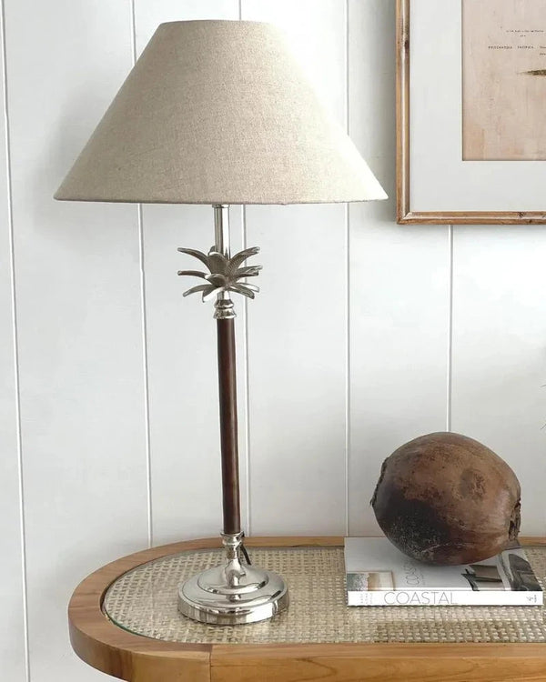 Hamptons Palm Table Lamp