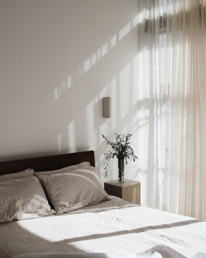 Handmade Ceramic Cylindrical Wall Light | Dawn | Lighting Collective