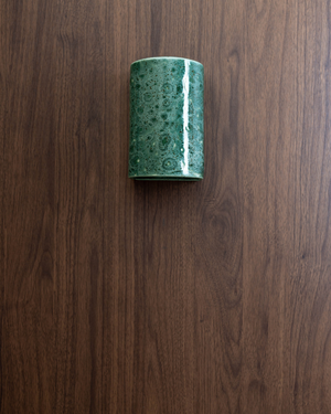 Handmade Ceramic Gloss Wall Light | Dawn Pickled Olives Short Light Off
